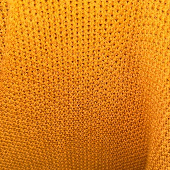 Lucky Brand Women's V-Neck Sweater in Mustard - Picture 3 of 5